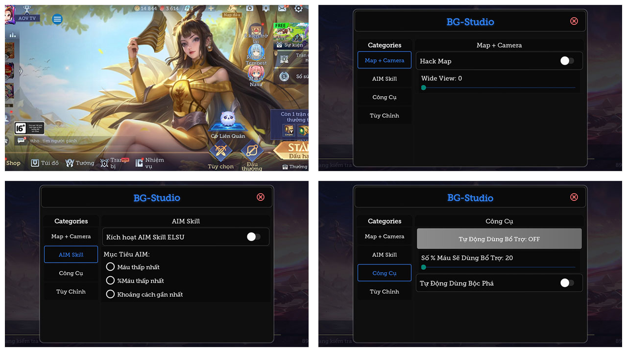 MenuMOD Liên Quân Cho Android — ảnh 2